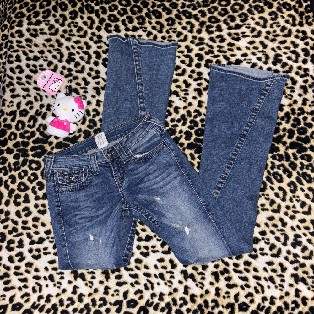 true religion vintage lowrise disco joey flare jeans (sale ENDS May 10th, EST)